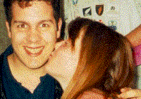 Sarah kissing Farren
