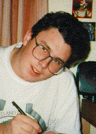 Marc looking studious